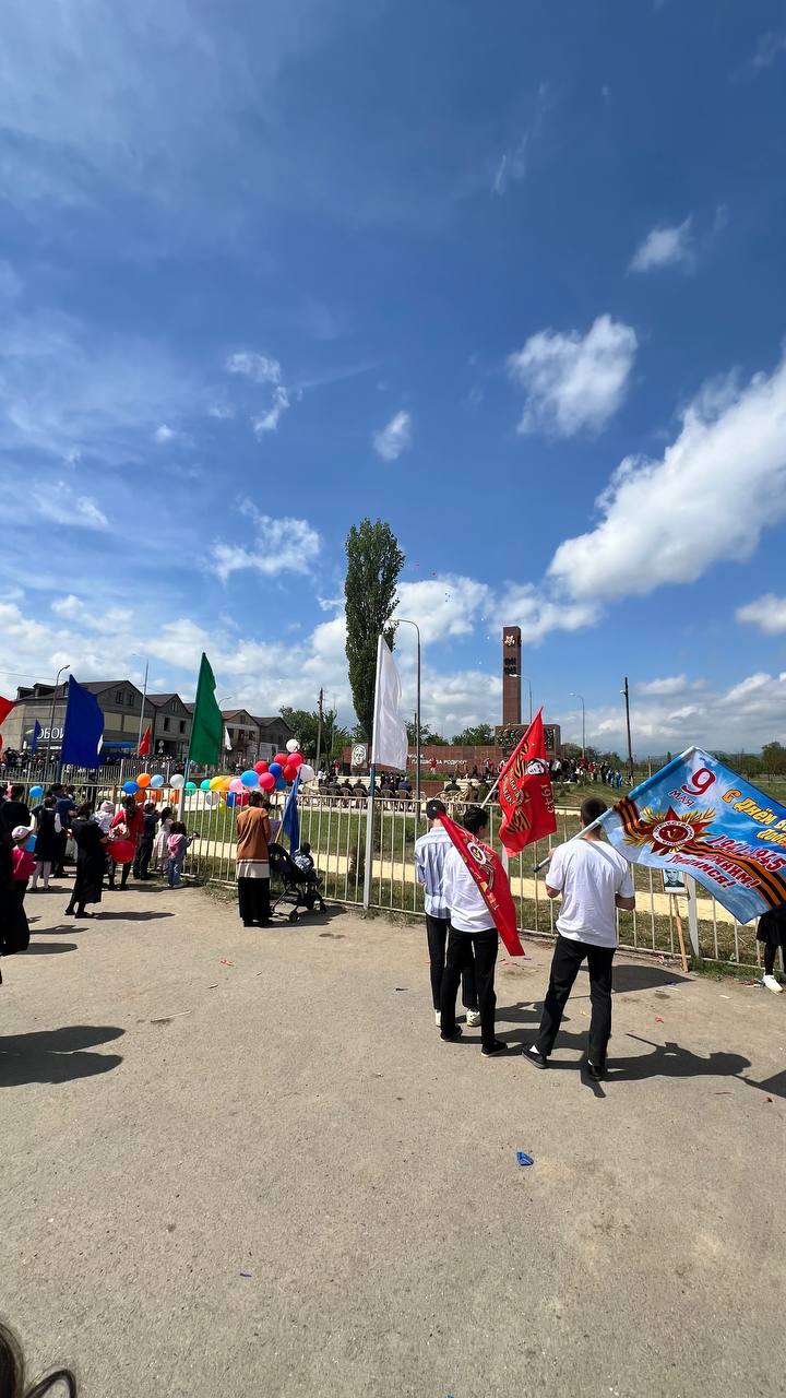 Празднование Дня Победы в Сулейман-Стальском районе.